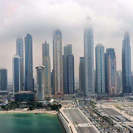 Livbnb Suites - 3 Bedroom With Private Beach Marina Skyline View Dubai Dış mekan fotoğraf